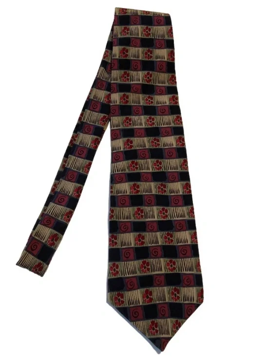 J. Garcia "Snail Garden" Collection Nine Silk Tie - Grateful Dead Art - Picture 6 of 8